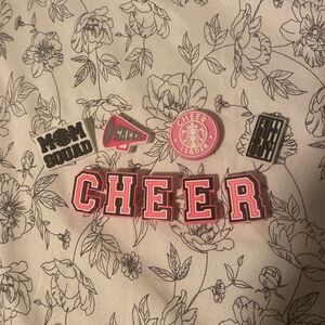 Cheer Croc Charms